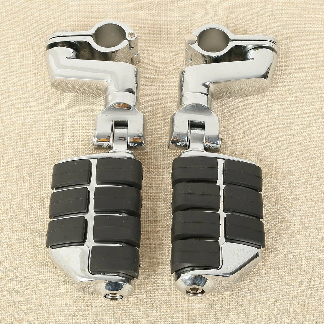 22-25mm Front Foot pedal bumper pedal Fit Honda Goldwing GL1800/1500/1200 VT1100
