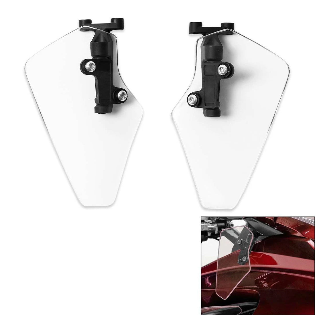 Clear Upper Air Deflector Fit For Honda Goldwing GL1800 18-25 Repl 08R72-MKC-A01