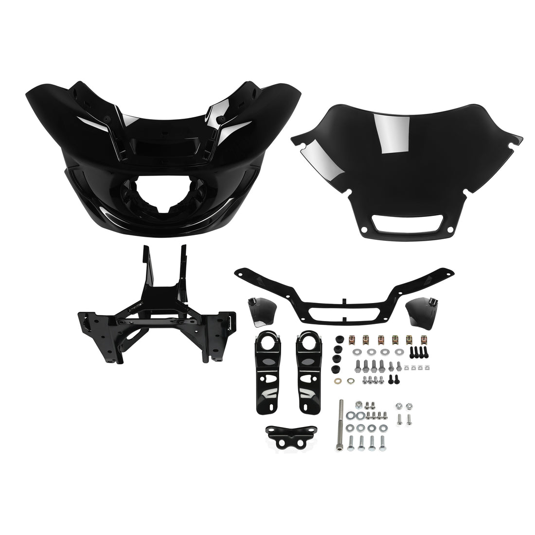 Front Headlight Fairing Windshield Bracket Fit For Harley Low Rider ST 2022-2025