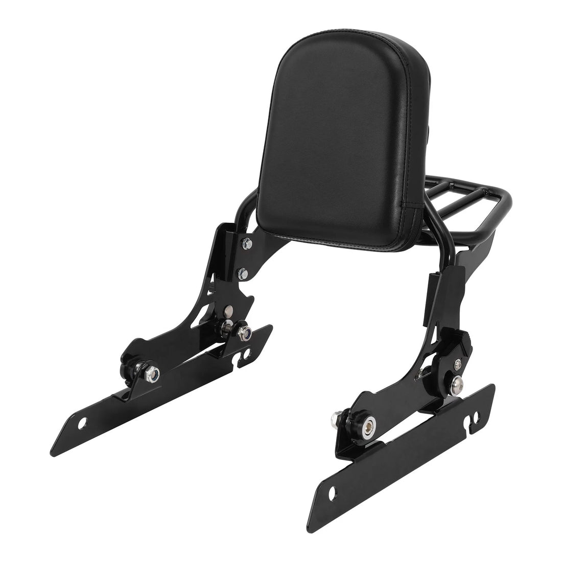 Sissy Bar Backrest Luggage Rack Fit For Harley Dyna Low Rider 2006-2009 14-2017