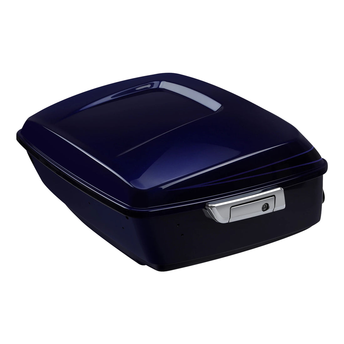 King Trunk Fit For Harley Electra Glide Flht 2014-2025 Zephyr Blue/Black Sunglo
