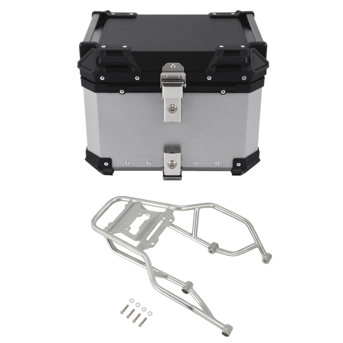 45L Top Case Tail Luggage Box & Mount Rack Fit For BMW R1300GS 2023-2025