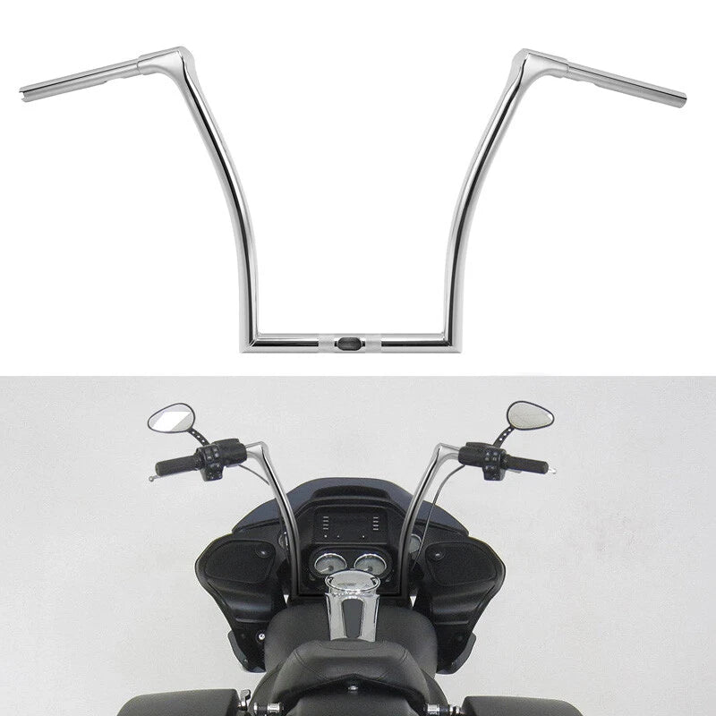 1-1/4" Fat 15" Rise Ape Hanger Handlebar Fit For Harley Touring Road Glide 15-23