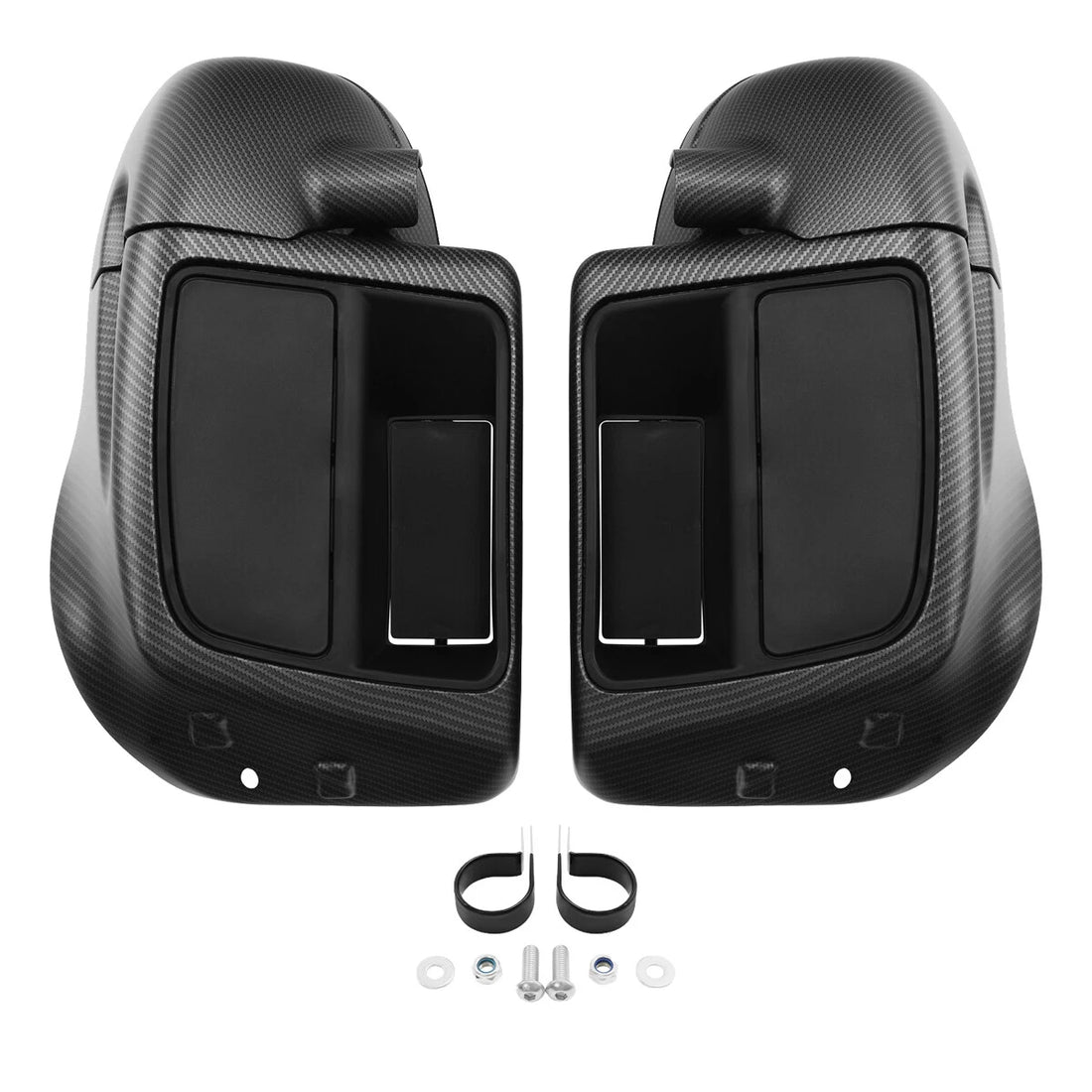 Carbon Fiber Surface Lower Vented Fairing Fit For Harley Road Street Glide 14-23