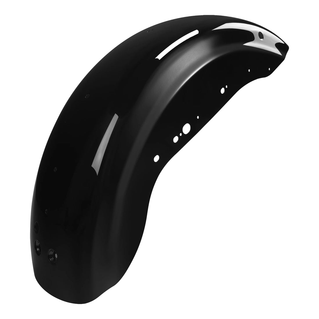 Vivid Black Rear Fender Fit For Harley Sportster 1200 Custom XL1200C 2011-2022