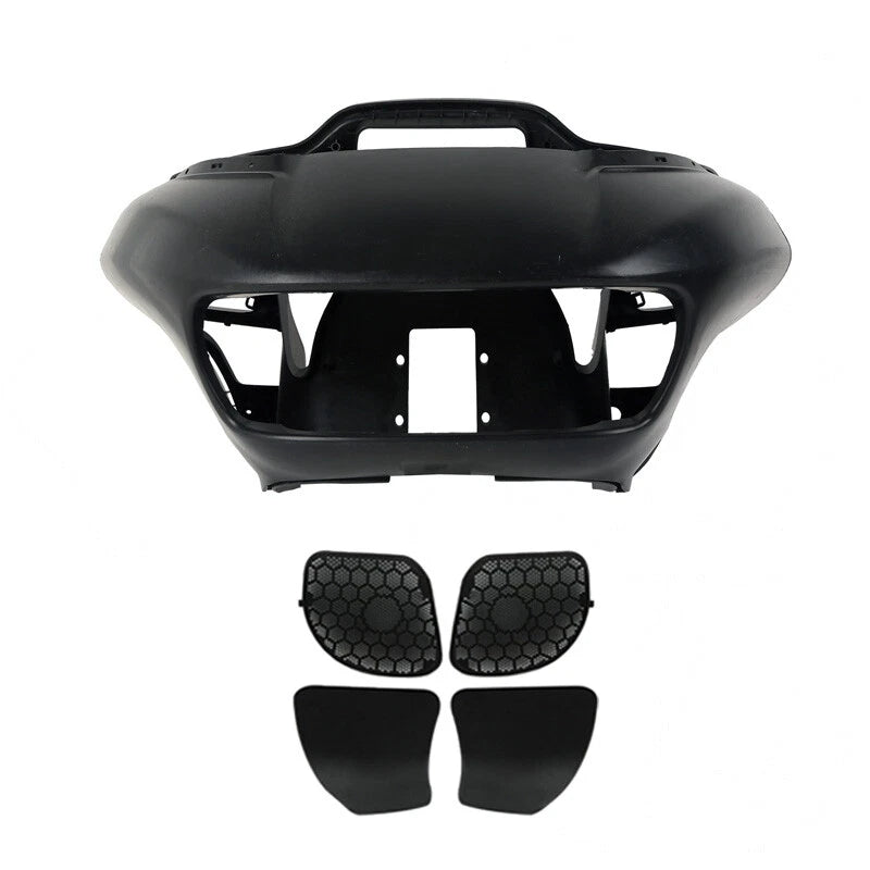 Matte Front Fairing Glove Box Door Speaker Grill Fit For Harley Road Glide 15-23