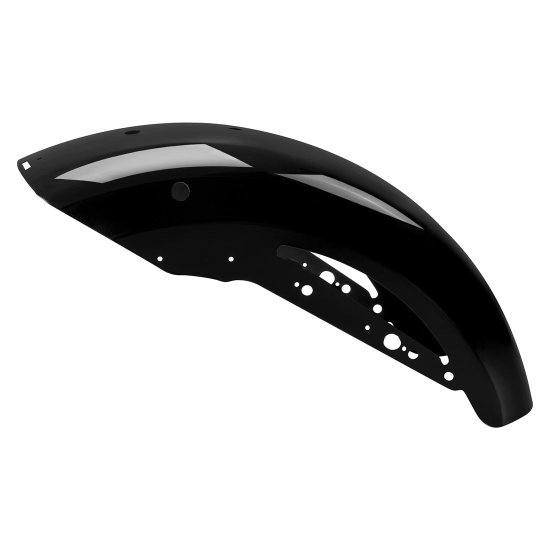 Vivid Black Rear Fender Fit For Harley Sportster XL883 XL1200 Forty Eight 10-22