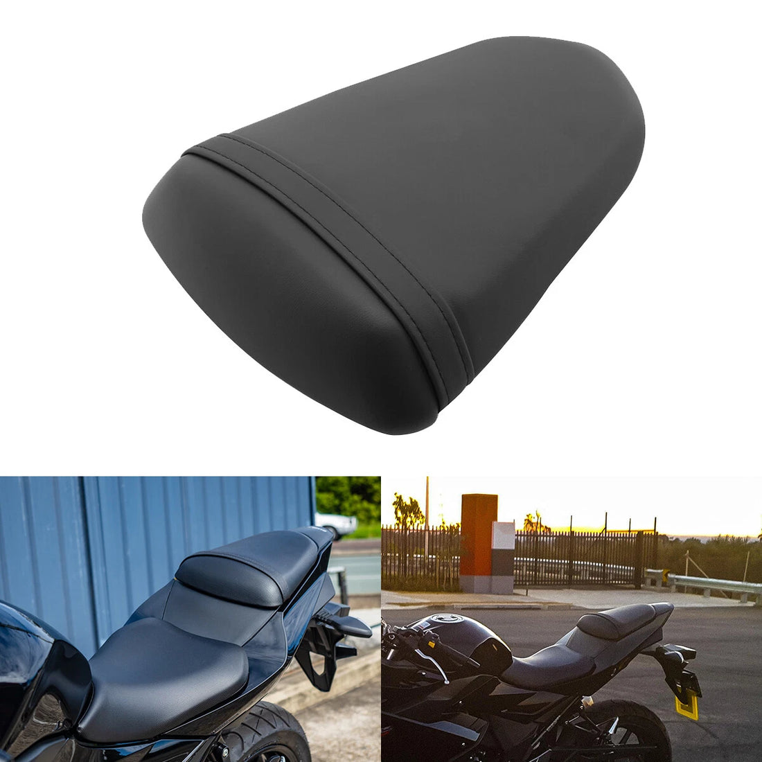 Black Rear Passenger Pillion Seat Fit For Suzuki GSX250R Gsx 250R 2017-2024 2018
