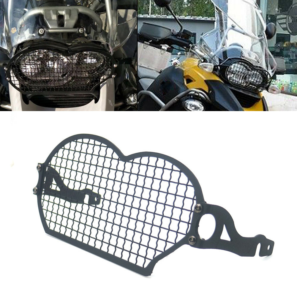 Steel Headlight Protector Guard Lens Cover For BMW R1200GS R1200GS 2004-2012