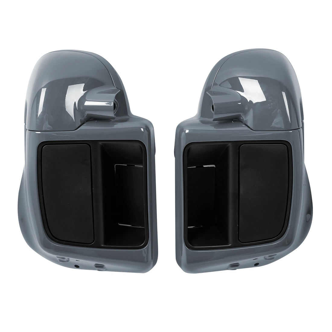 Lower Vented Fairing Speaker Pod Fit For Harley Cvo Street Glide 18 Gunship Gray