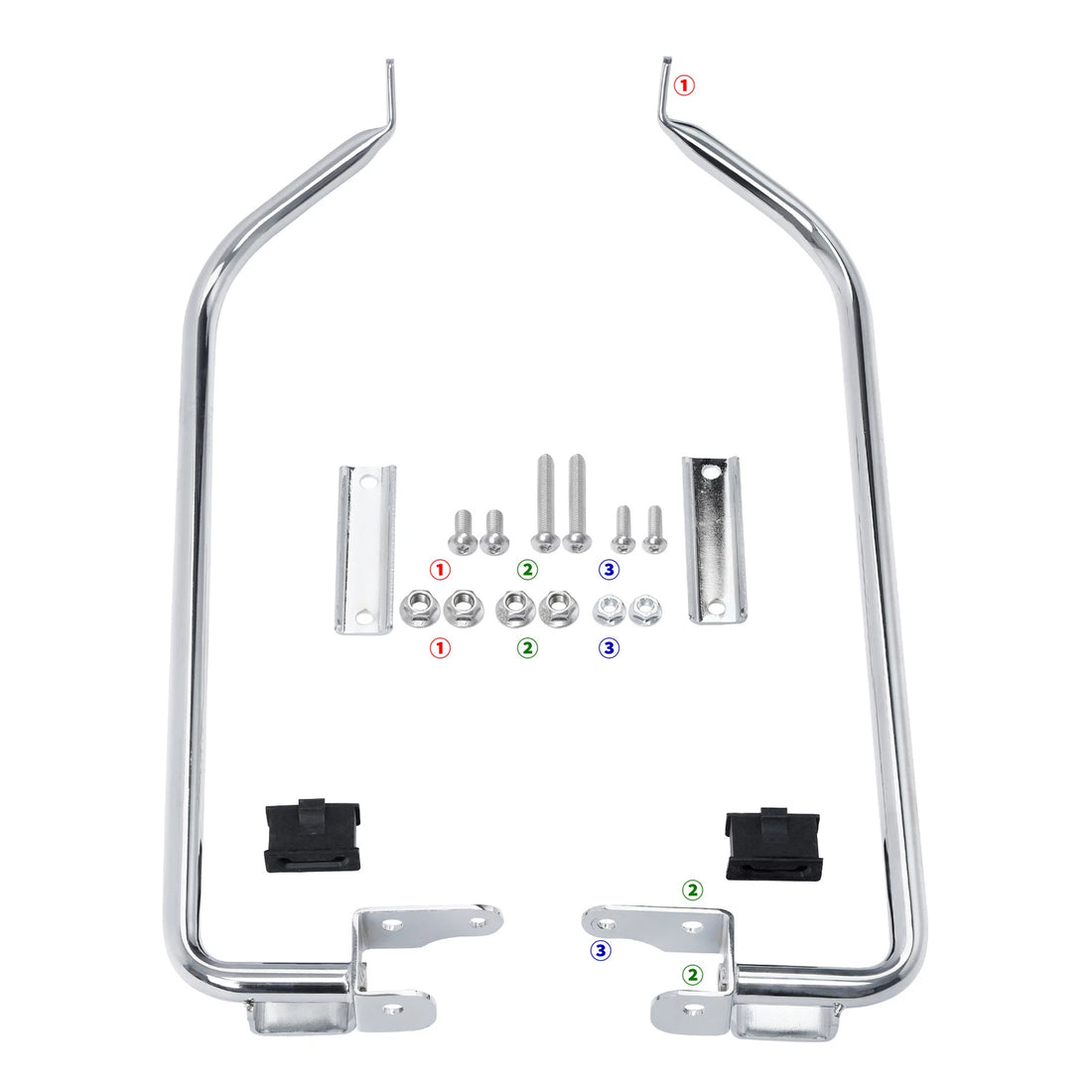 Saddlebag Support Bracket Hardware Kit Fit For Harley Touring Road Glide 2014-23