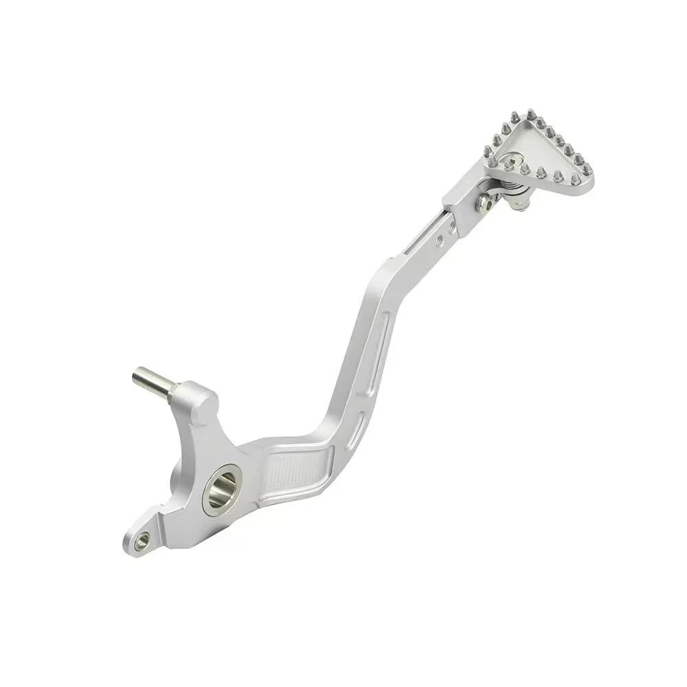 Adjustable Folding Rear Brake Pedal Foot Lever Chrome For BMW R1200GS 2004-2012