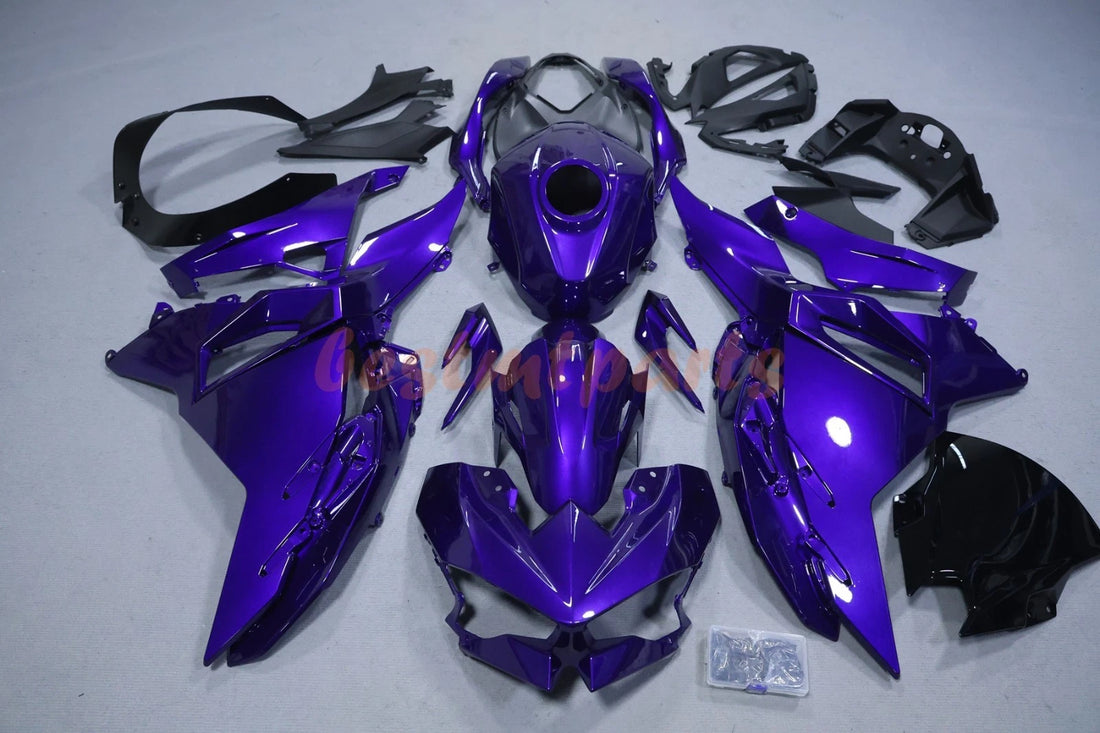 Fairing Kit for Kawasaki Ninja 500 2024-2025 Forged Carbon Fiber/Purple/Red/Grey