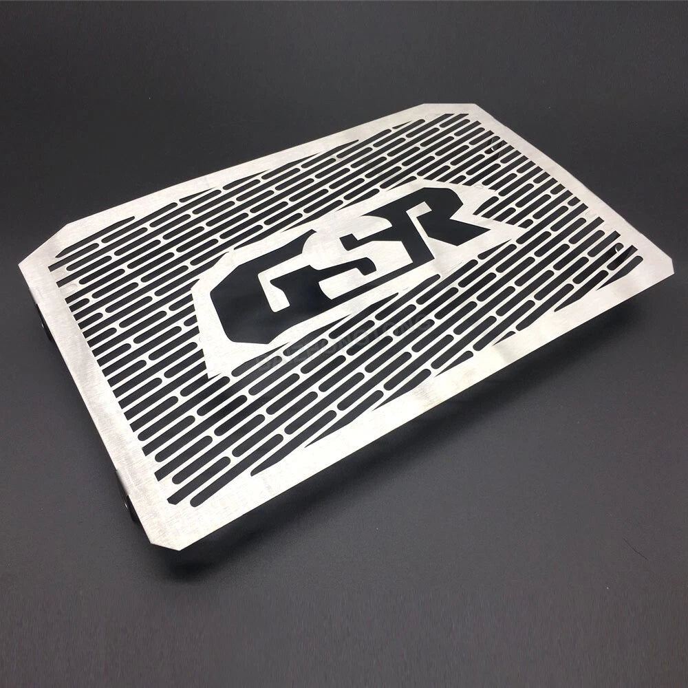 Silver Radiator Grille Cover Guard Fit for 2006 2007-2012 Suzuki GSR400 GSR600