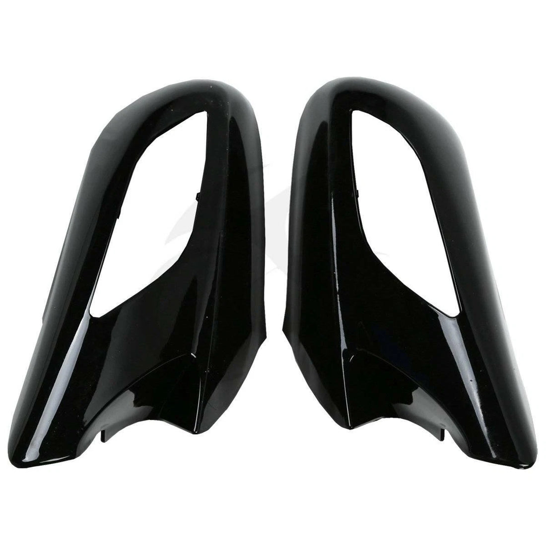 Black ABS Rear View Mirror Covers Cowl Fit For Honda ST1300 ST 1300 2002-2011 03