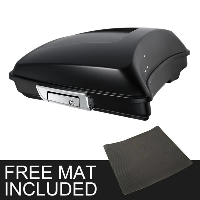 Matte Black Razor Trunk Luggage Fit For Harley Touring Road Glide 2009-13
