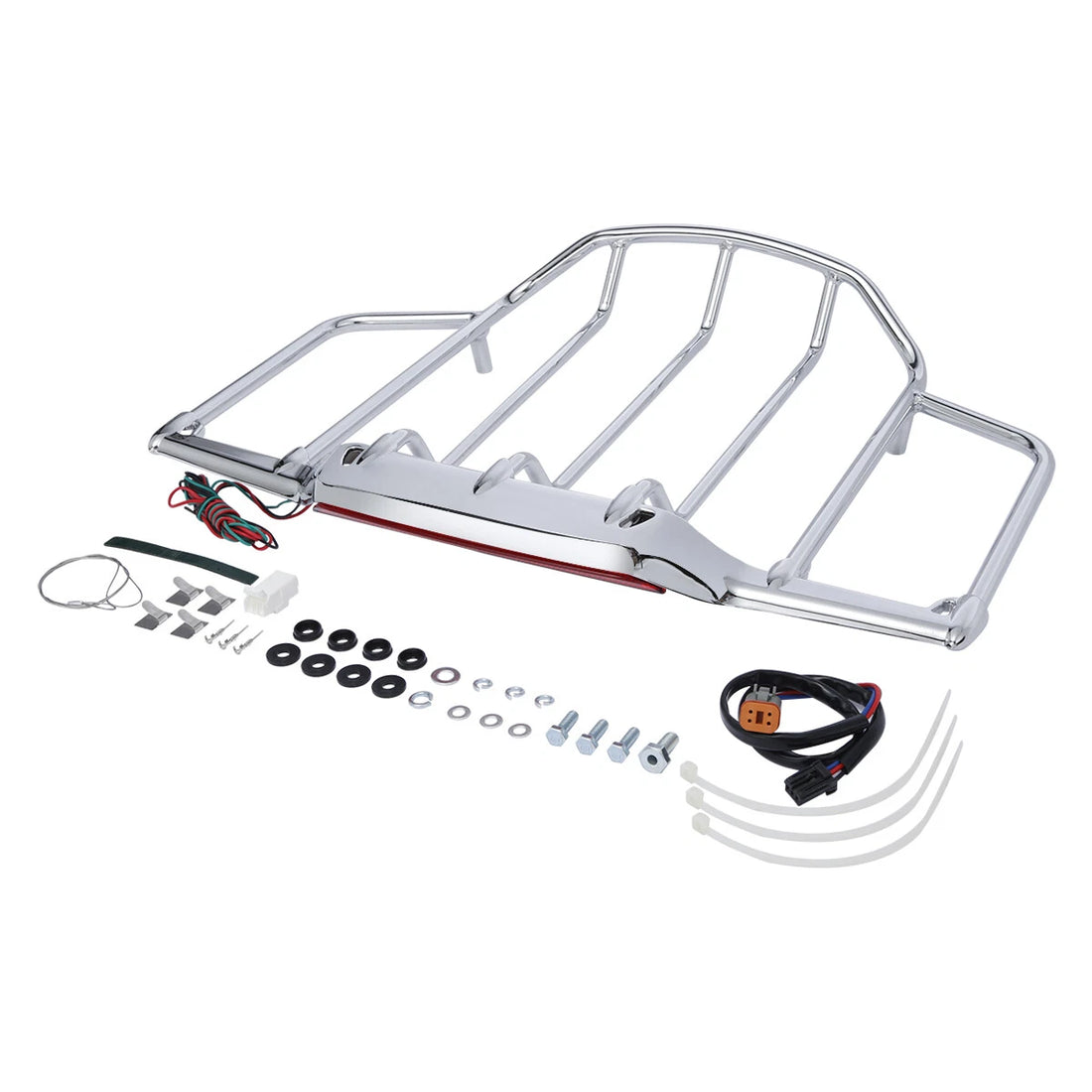 Trunk Luggage Rack LED Light Fit For Harley Touring Street Electra Glide 93-13