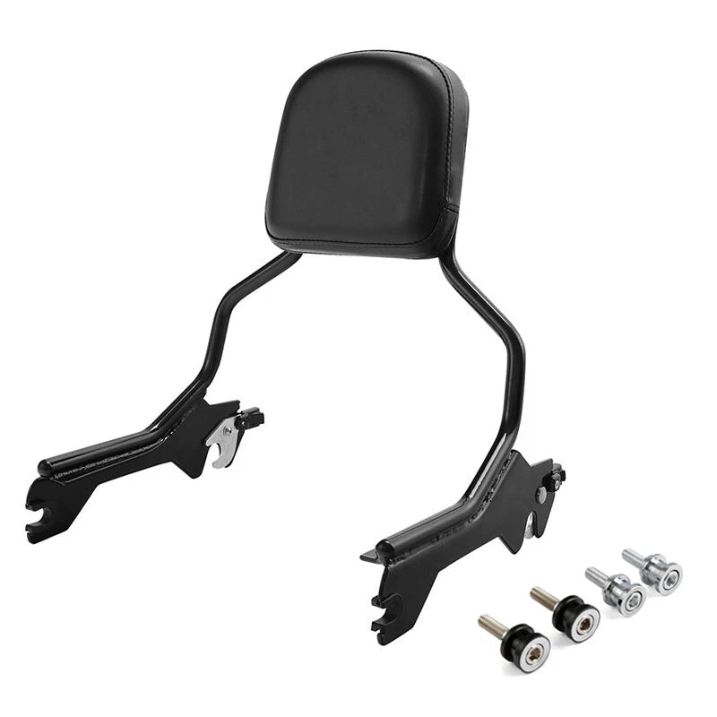 Black Sissy Bar Backrest Docking Hardware Kit Fit For Harley Breakout Fxbr 18-25