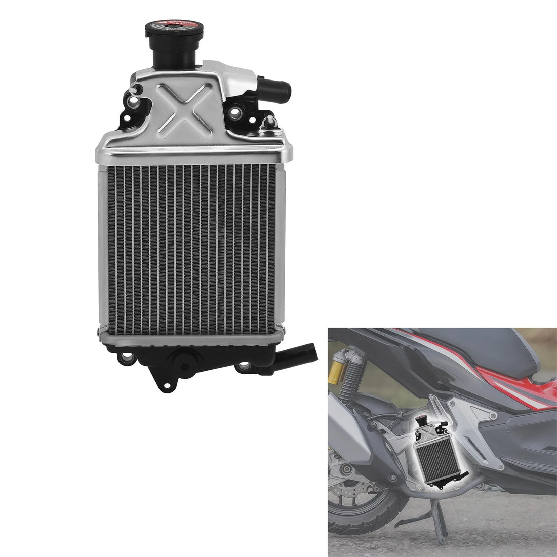 Radiator Cooler Cooling Fit For Honda PCX150 Pcx 150 2018-2020 Adv 150 2019-2023
