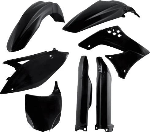 Acerbis 2198060001 Plastic Kit Black