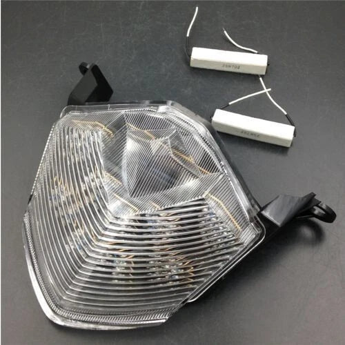Brake Tail Light LED Clear Fits Kawasaki Ninja ZX6R 2009-2012 ZX10R 2008-2010