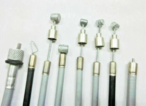 Cable Inner Outer Kit Set (Italian Speedo) For Vespa Vbb Vba Vbc 150 125 Sup