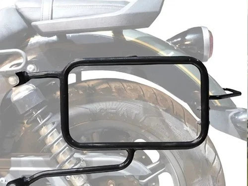 Royal Enfield Pannier Mounting Rails Fit for Super Meteor 650 Black