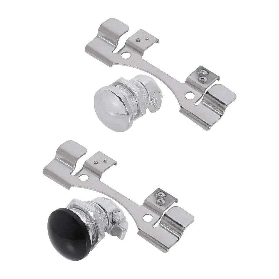 Zinc alloy Fuel Door Latch Push Button Gas Cap Fit For Harley Road Glide 92-2024