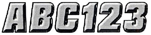 Hardline SIBLK500 2" Letter & Number Kit Silver / Black