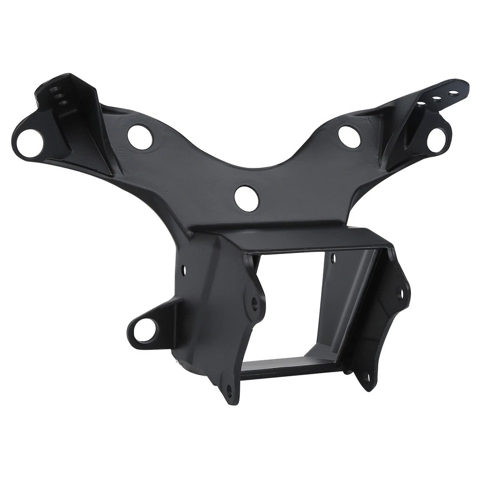 Black Front Headlight Upper Fairing Stay Bracket Fit For Yamaha Yzf R6 2006-2007