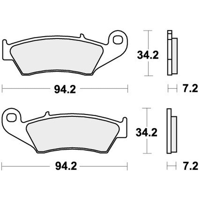 SBS Brake Pads SBS 694SI