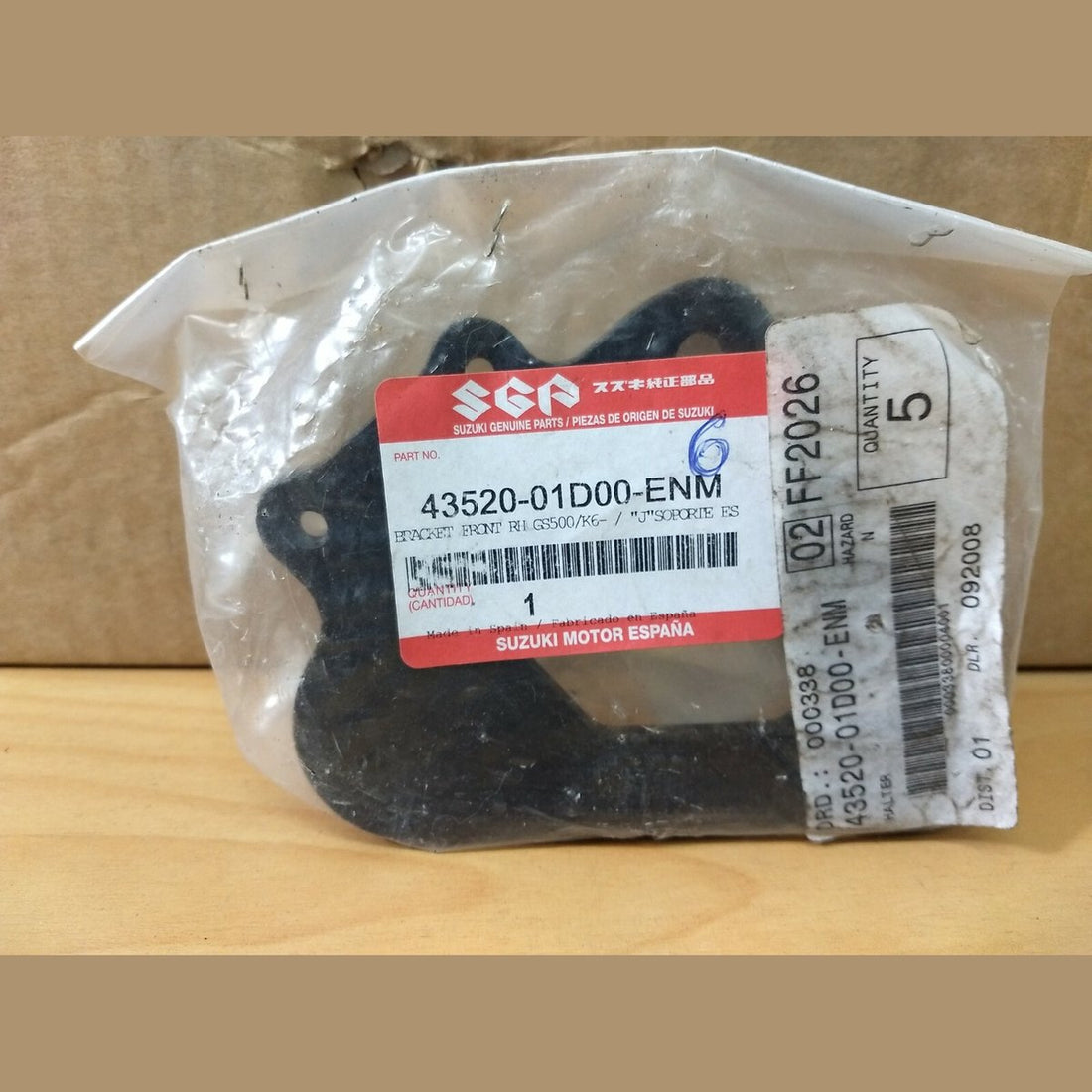 Suzuki Foot Peg 43520-01D00-ENM