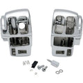 Drag Specialties 0616-0143 Chrome Switch Housing for 96-07 w/ Radio & Cruise