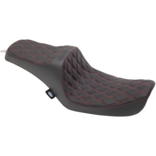 Drag Specialties Predator Iii Red Diamond Seat for Harley FXD/FXDWG 96-03