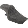 Drag Specialties Predator Iii Silver Diamond Stitch Seat Harley Sportster 82-03