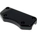 Drag Specialties Black Buffalo Smooth Top Clamp for Harley & Custom Use