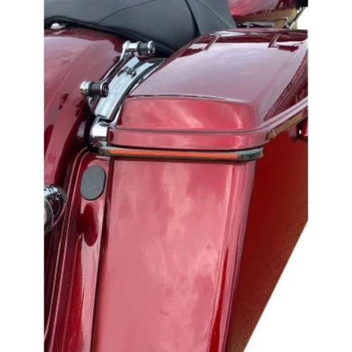 Custom Dynamics Smoke Sequential Low-Profile Bagz LED Lights 09-13 Cvo FLHX/FLTR
