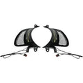 Custom Dynamics Black Vent Inserts with LED Lights for Road Glide 15-21