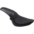 Drag Specialties Predator 2-Up Flame Stitch Seat for Harley Fxst 06-10