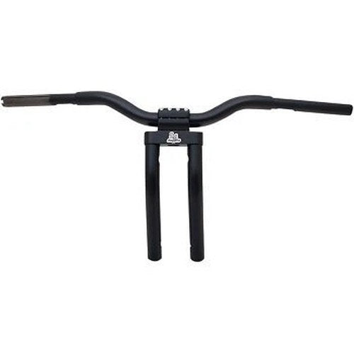 LA Choppers LA-7336-10M Matte Black 13" Kage Fighter-T Pullback Handlebar