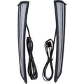 Ciro 45801 Black Amber/White LED Fang Lower Fairing Lights for 14-22 Touring