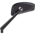 Arlen Ness 510-004 Black Tearchop Mirror Black Left Side Only Sold Each