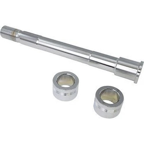 Drag Specialties Chrome Front Axle Kit 18-22 Street Bob & 18-20 Low Rider
