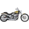 Vance & Hines 16335 Chrome 3" Twin Slash Slip-On Mufflers for 07-17 Heritage