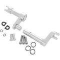 Drag Specialties 1622-0476 Chrome Forward Control Conversion Kit +2"