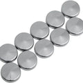 Drag Specialties 2402-0126 Chrome 1/4" Torx Bolt Covers 10 Pack for Harley