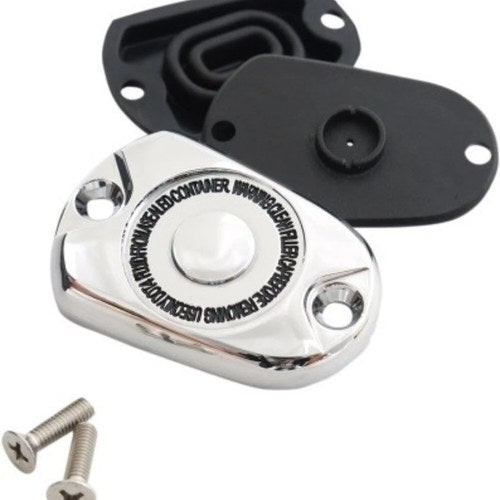 Drag Specialties Chrome Rear Master Cylinder Lid for Harley Sportster 14-22