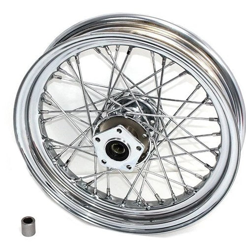 V-Twin 52-0175 Chrome 40 Spoke 16" x 3.00" Front Wheel for 84-95 Fxst & Fxwg