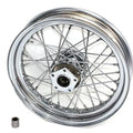 V-Twin 52-0175 Chrome 40 Spoke 16" x 3.00" Front Wheel for 84-95 Fxst & Fxwg