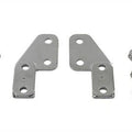V-Twin 31-1268 Chrome License Plate Frame Bracket Kit for Touring 97-08